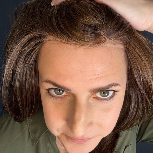 Brown lace front wig - HD Lace nearly undetectable - Picture 7 of 9